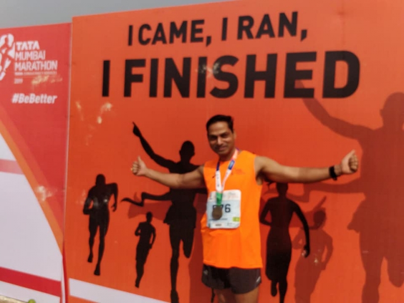 participation of Mumbai marathon